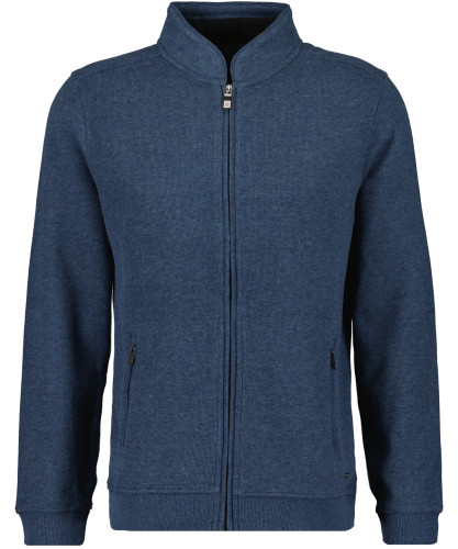 Cardigan mock neck 
