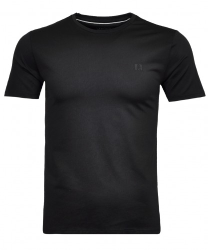 T-shirt keep dry, modern fit Black-009