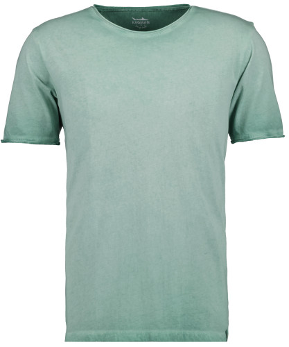 T-Shirt with round neck roll up 