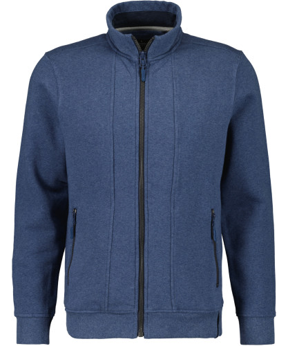 Sweatjacke mit Reissverschluss 