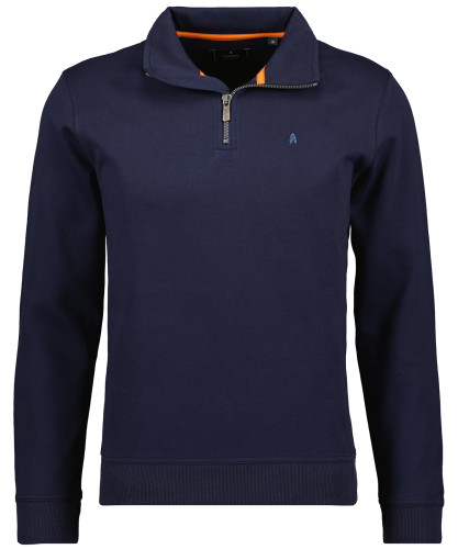 Sweatshirt with stand up collar 
