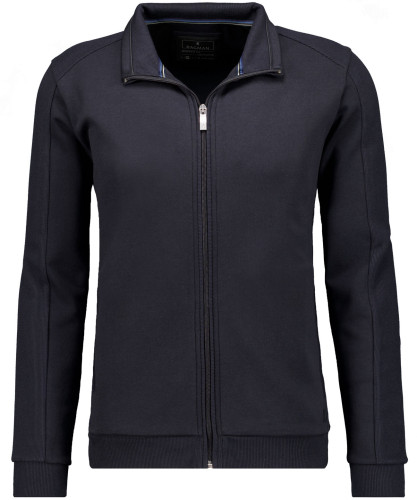 Sweatjacke mit Stehkragen 