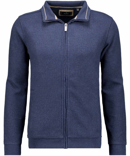 Sweatjacke mit Stehkragen 