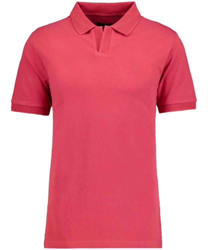 Poloshirt with resort collar 