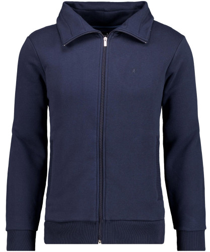 Sweat, cardigan zipper 