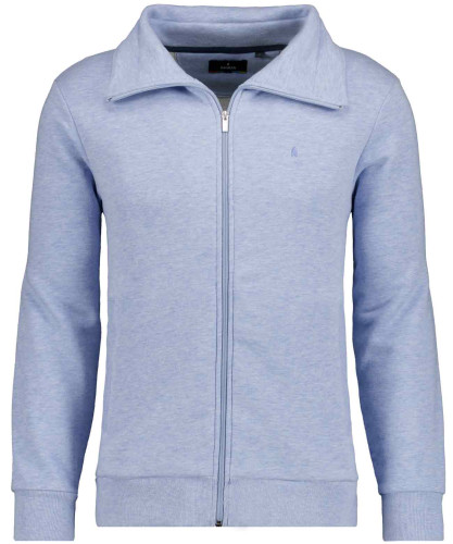 Sweatjacke mit Reissverschluss Hellblau-072