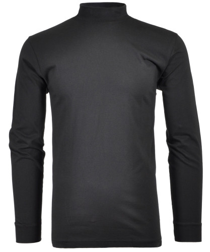 Stehkragenshirt langarm 