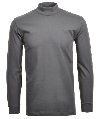 Stehkragenshirt langarm 