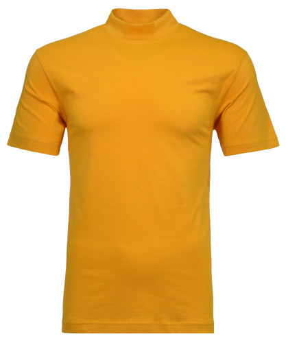 T-Shirt with mock neck 