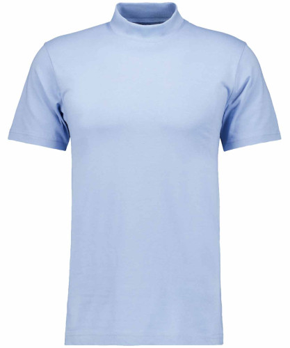 T-Shirt with mock neck 