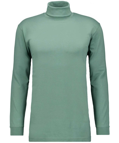 Basic Rollkragenshirt langarm 