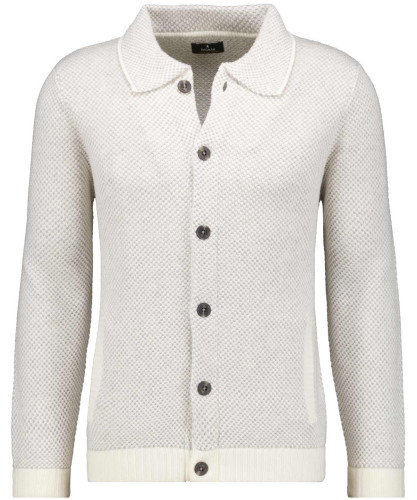 Knitted cardigan Ecru-003