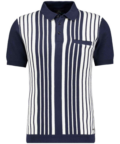 Strickpullover gestreift, kurzarm 