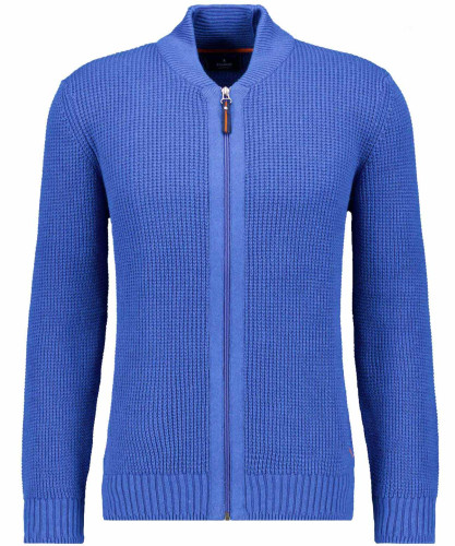 Strickjacke mit Baseball-Kragen 