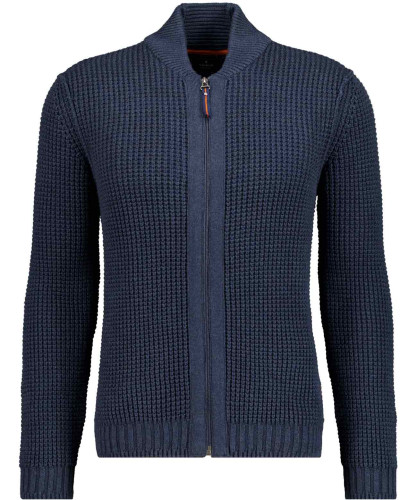 Strickjacke mit Baseballkragen  