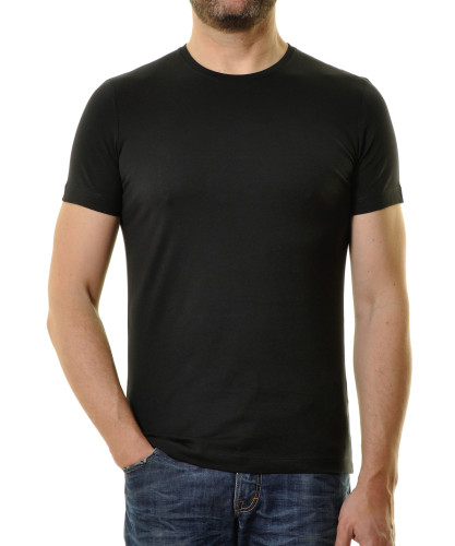 T-Shirt Bodyfit mit Rundhals 
