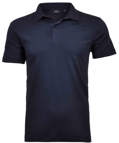 Pima Poloshirt Dunkelblau-711