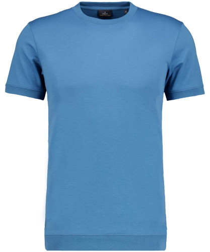 Pima T-Shirt Rundhals mit Bündchen 