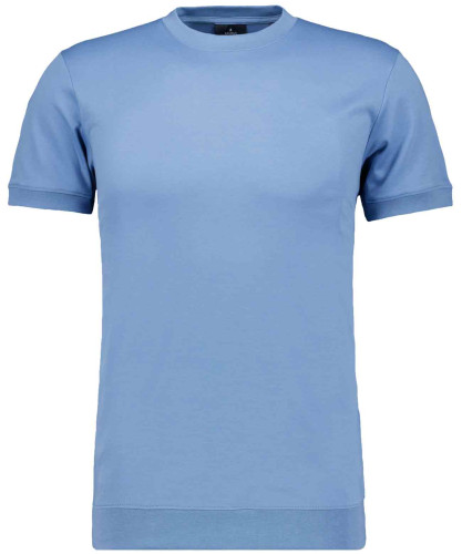 Pima T-Shirt round neck with cuffs Medium