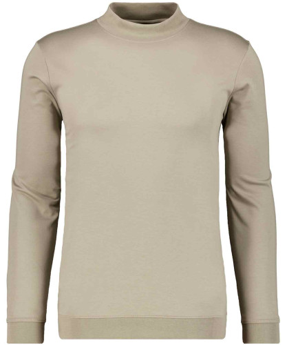 Pima T-Shirt with waistband, long sleeve 