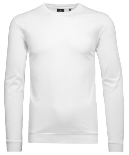 Pima Langarmshirt Rundhals mit Bündchen 