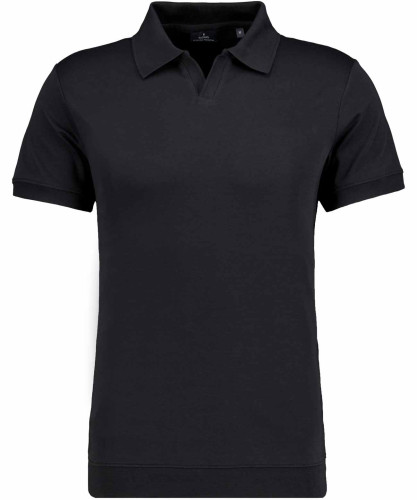 Pima Polo mit Bund, Premium-Baumwolle 
