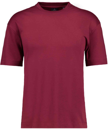 Pima T-Shirt, round neck Tawny