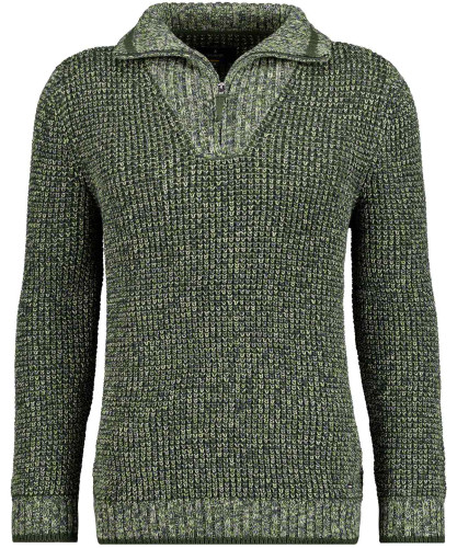 Strickpullover Troyer-Kragen 