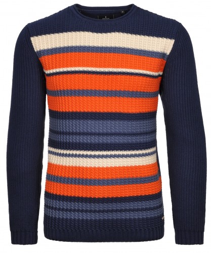 Knitted Sweater with stripes 