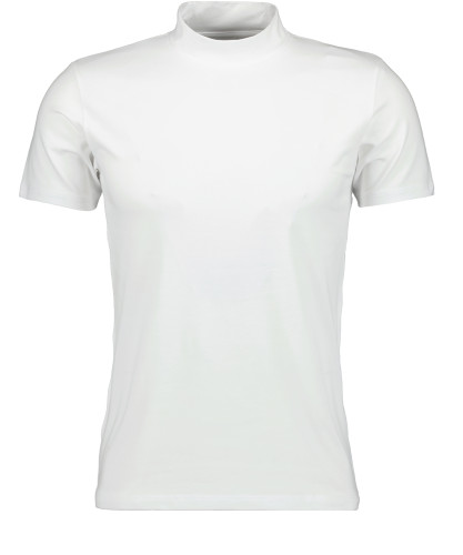 RAGMAN Stehkragen-Shirt, Body fit Weiss-006