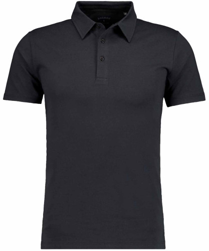 Poloshirt uni, body fit 