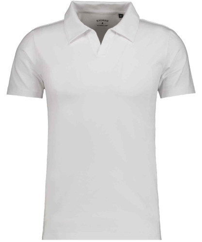 Poloshirt with resort collar, body fit 