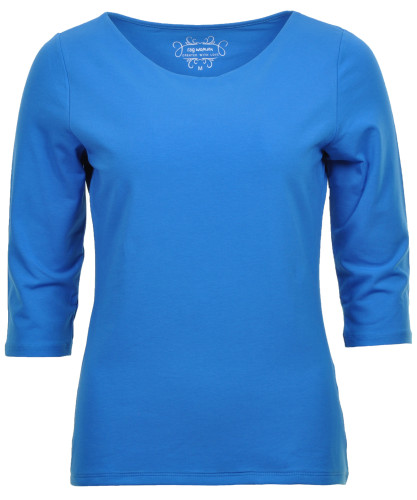 T-Shirt with boat neckline 