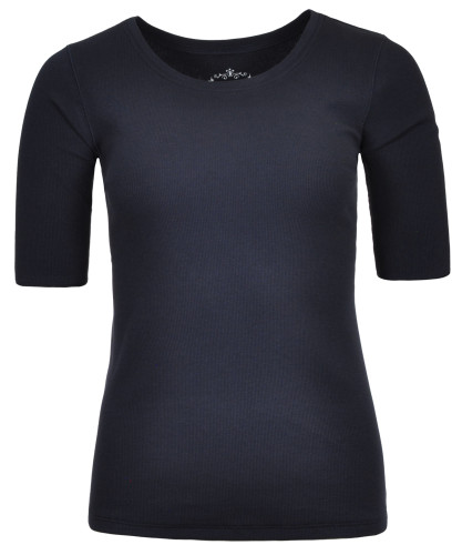 RAGWOMAN Shirt 3/4 sleeve, round neck, 2x2 rib 