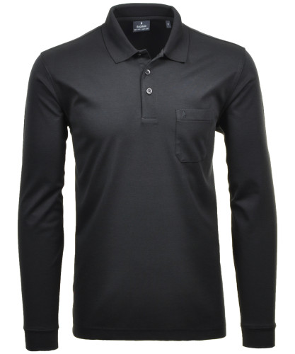 LONG & TALL Poloshirt Soft Knit longsleeve 