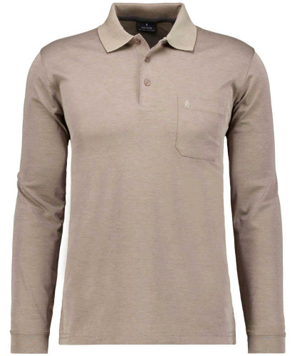 LONG & TALL Poloshirt Soft Knit longsleeve 