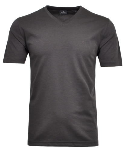RAGMAN T-shirt soft snit uni, easy care Graphite-027