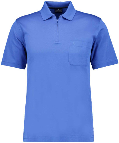 Softknit-Poloshirt mit Zip 