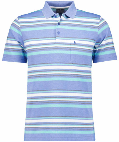 Softknit-Polo gestreift 