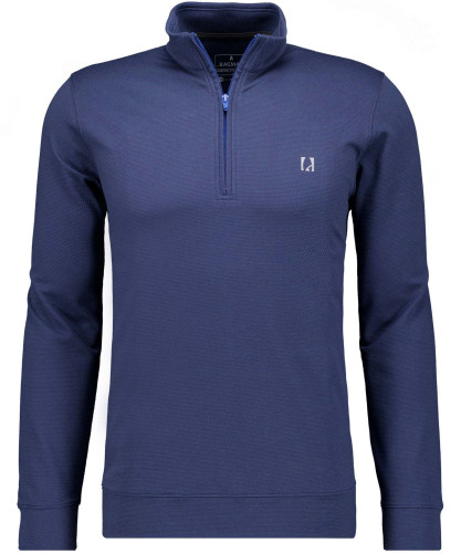 Sweater stand up collar with waistband 