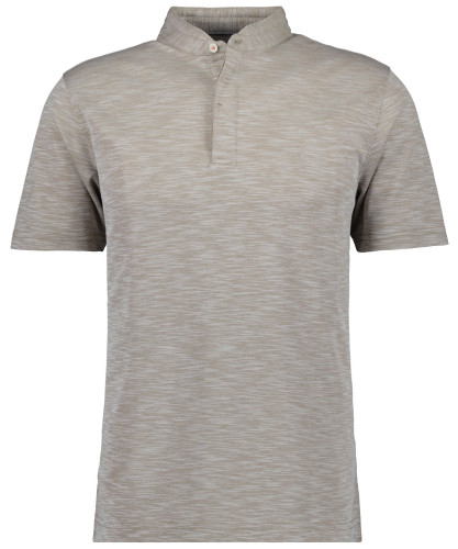 Softknitpolo Flammdesing, Stehkragen 