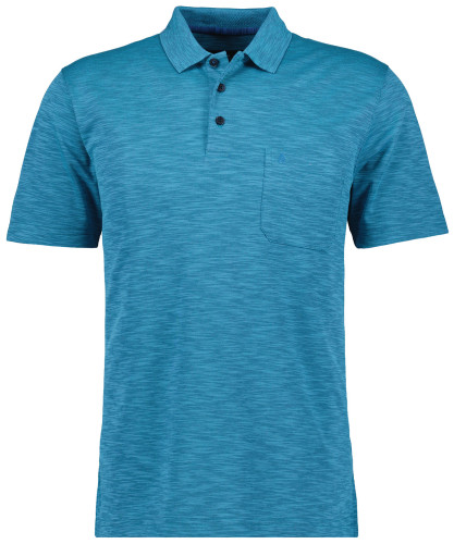 LONG & TALL Softknitpolo Flammdesign 