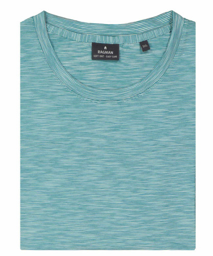 Softknit T-Shirt striped, round neck 