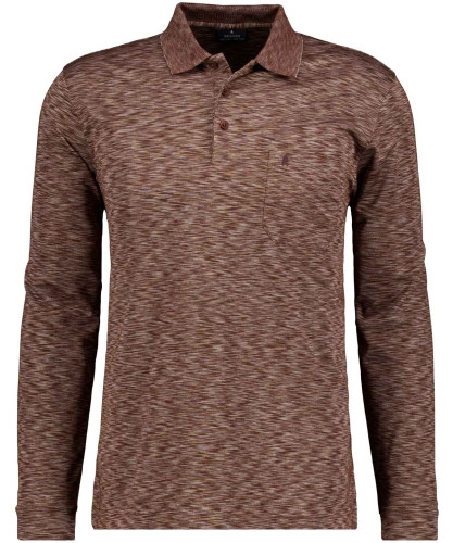Softknit-Polo "space dye" 