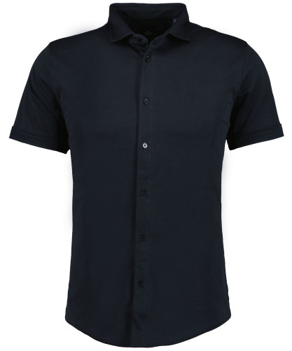 Polo modern fit basic Black-009