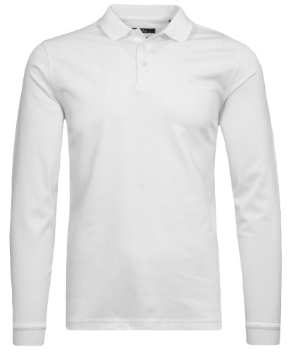 Softknitpolo langarm "Modern Fit" 