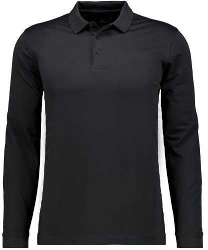 Softknitpolo langarm "Modern Fit" 