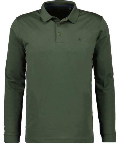 Softknitpolo langarm "Modern Fit" 