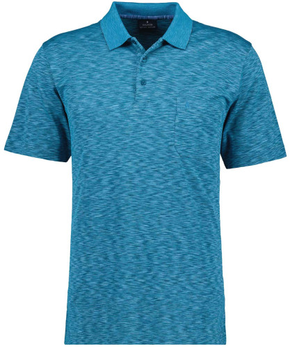 Softknit-Polo "space dye" 