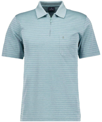 Softknit-Polo fineliner mit RV 
